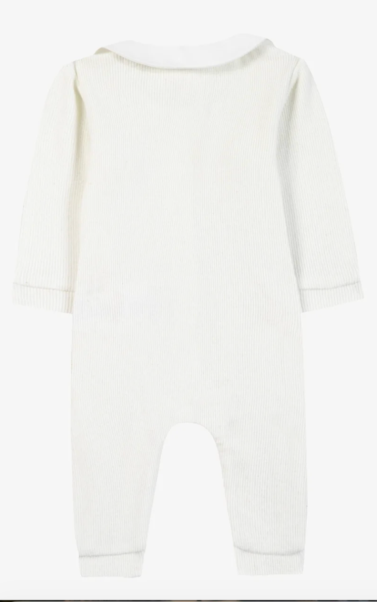 Peter Pan Ribbed Romper-Tartine et Chocolat FW26