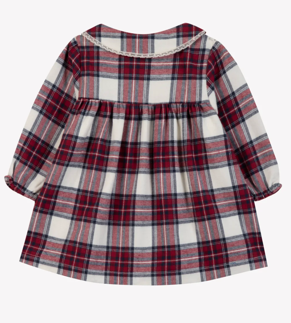 Plaid Dress-Tartine et Chocolat FW26