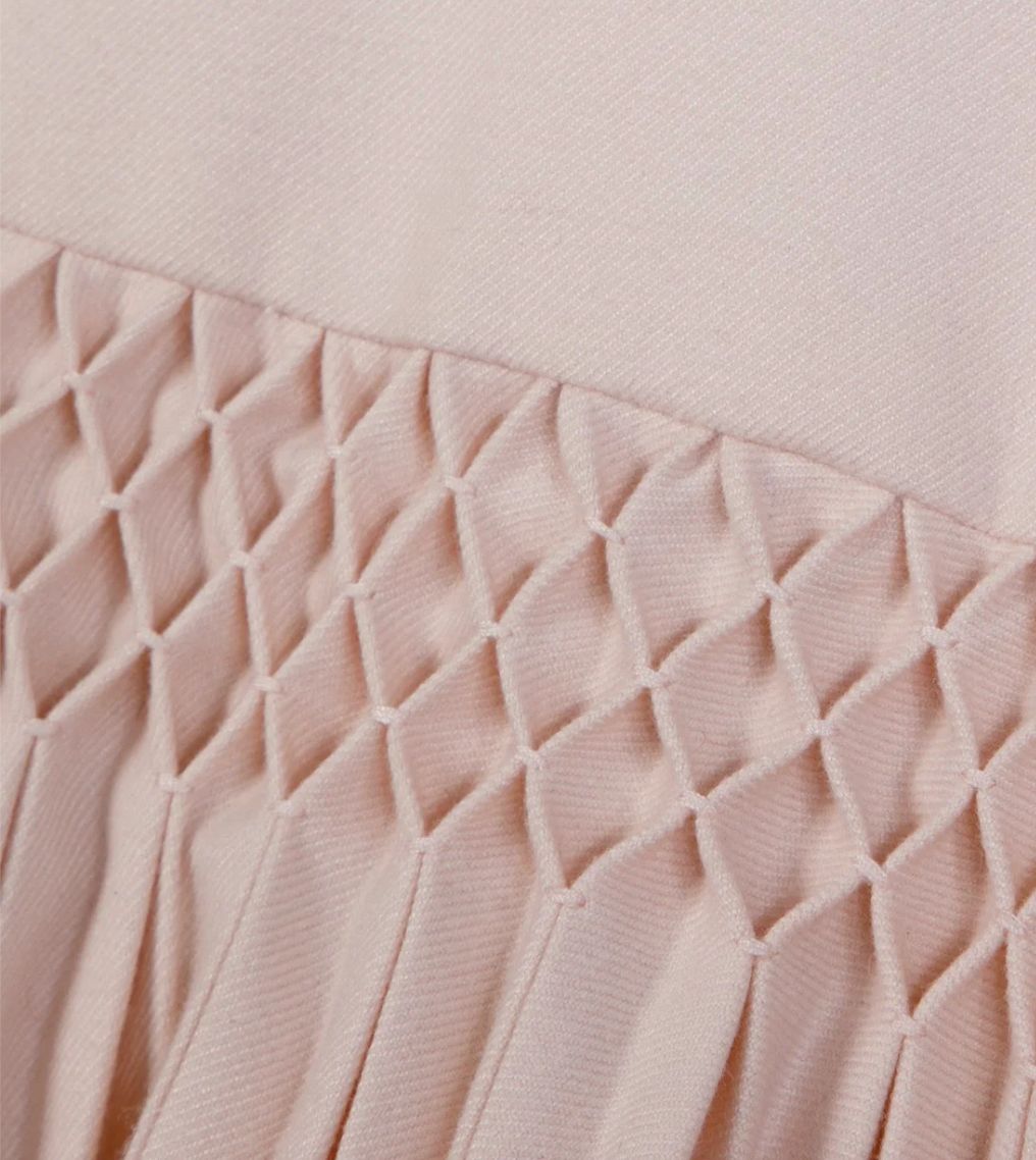 Smocked Pleated Dress-Tartine et Chocolat FW26