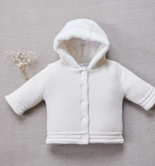 Knit Sweater Coat-Tartine et Chocolat FW26