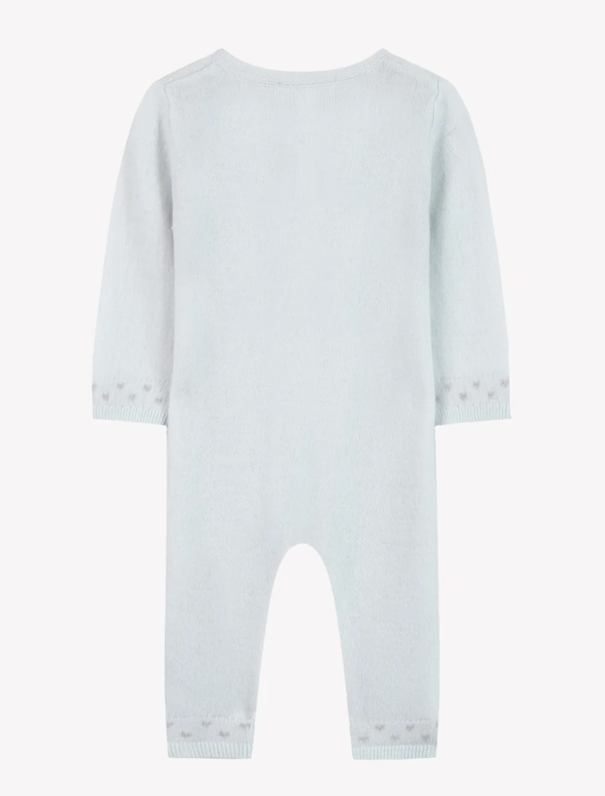 Teddy Jacquard Romper-Tartine et Chocolat FW26
