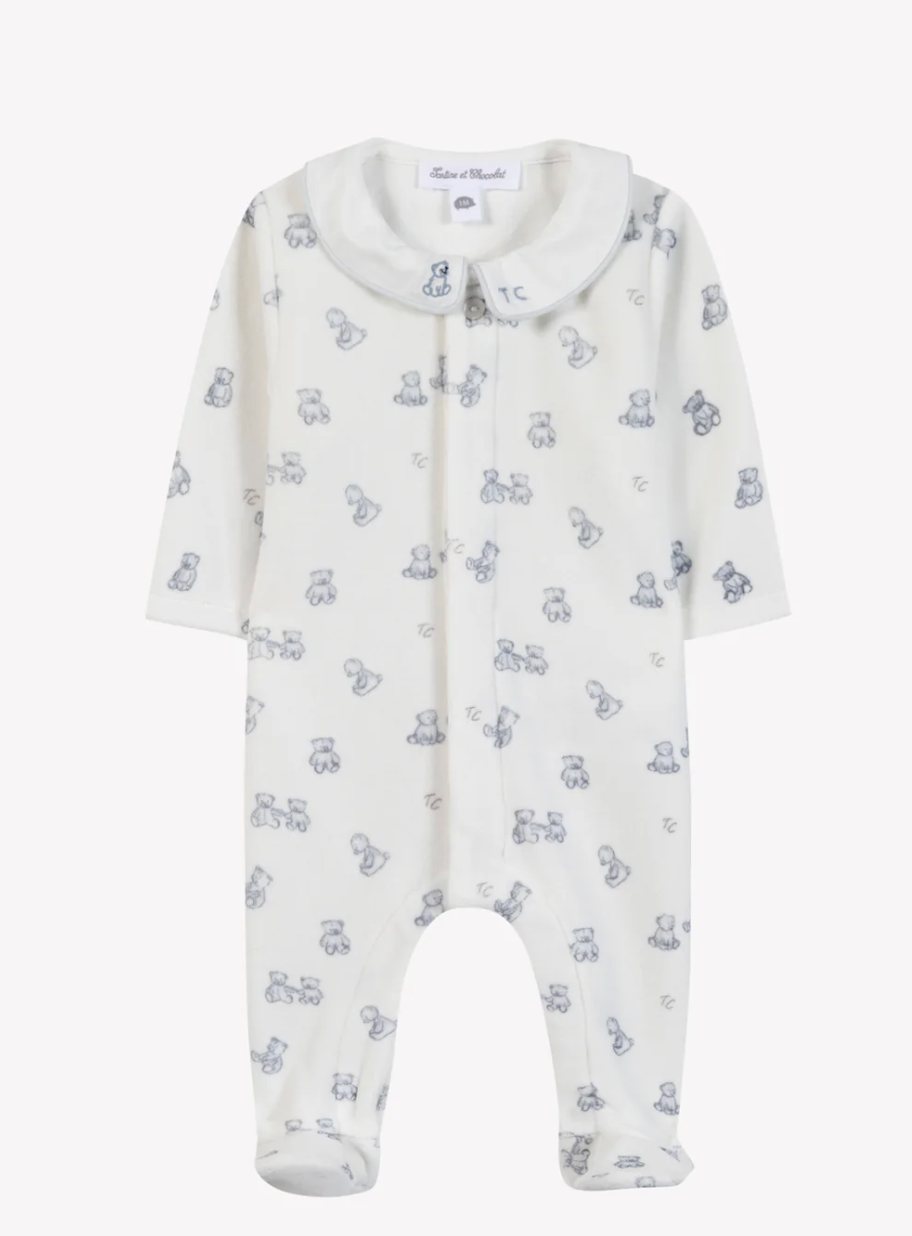 Teddy Footie-Tartine et Chocolat FW26