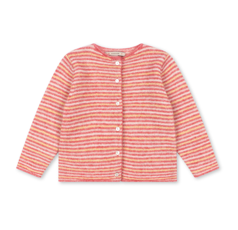 Pipo Striped Cardigan-Konges Slojd FW26