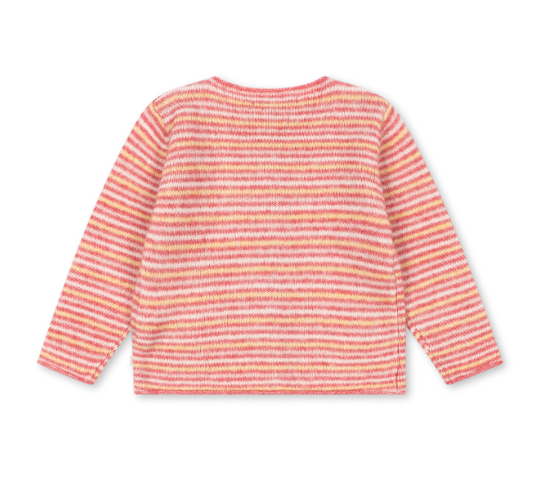 Pipo Striped Cardigan-Konges Slojd FW26