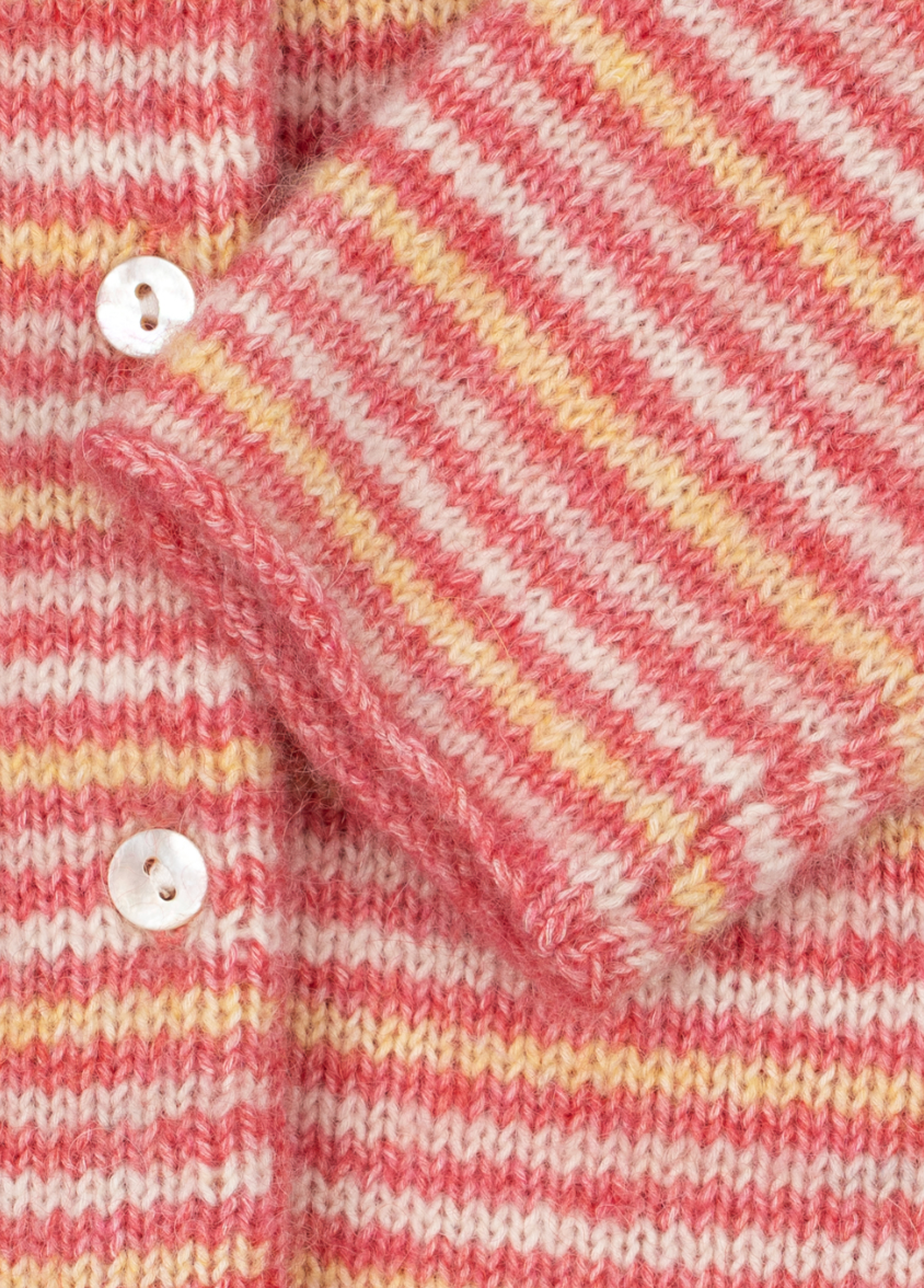 Pipo Striped Cardigan-Konges Slojd FW26
