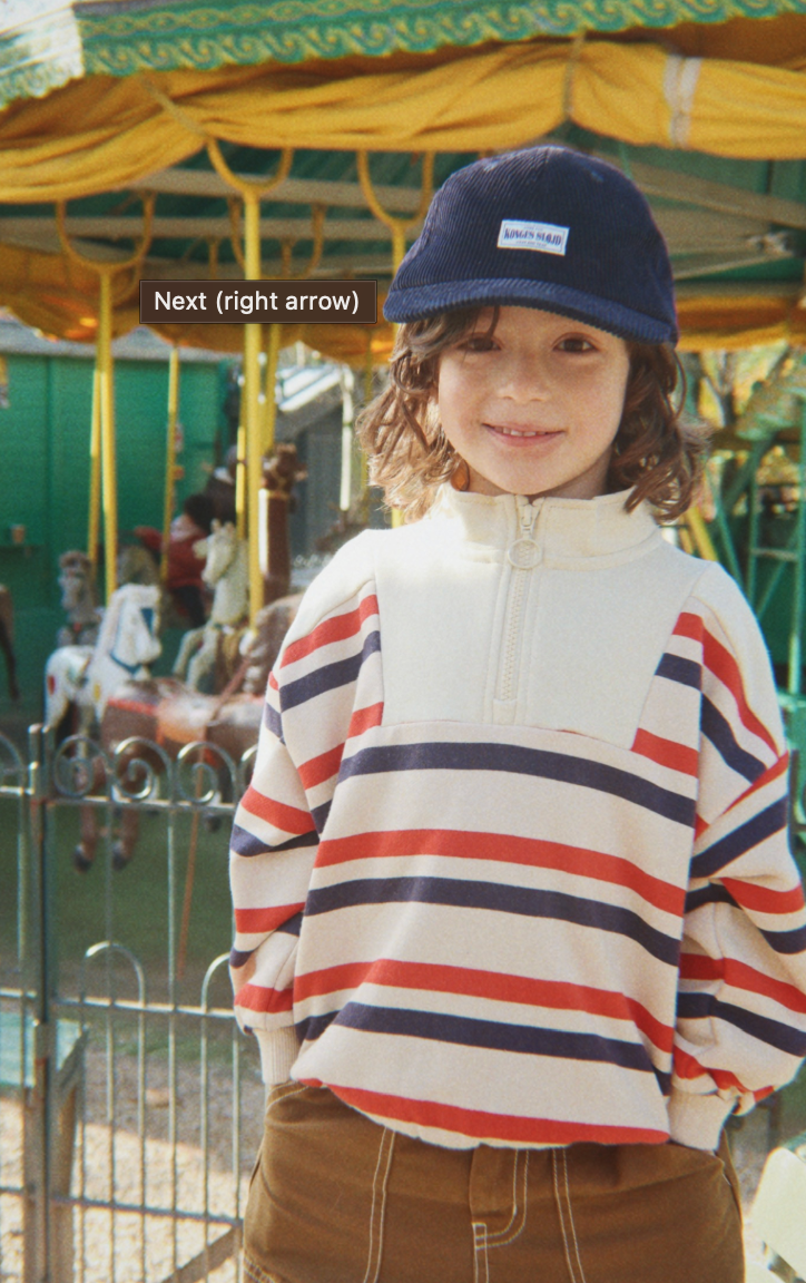 Sully Cord Cap-Konges Slojd FW26