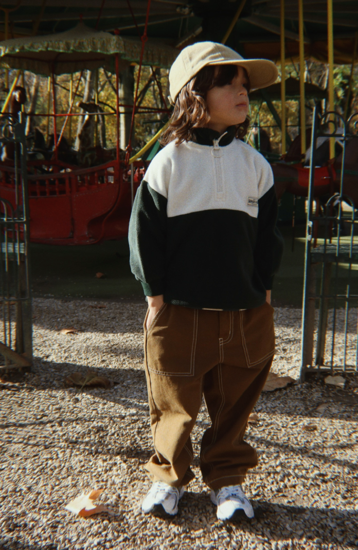 Tavi Half Zip Fleece-Konges Slojd FW26
