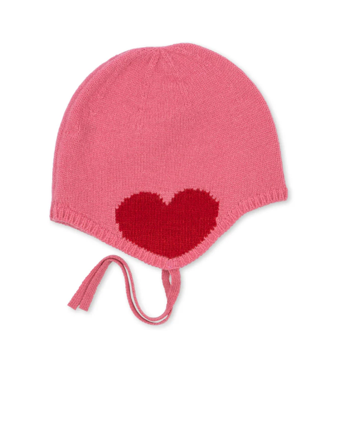 Knitted Collette Heart Hat -Konges Slojd