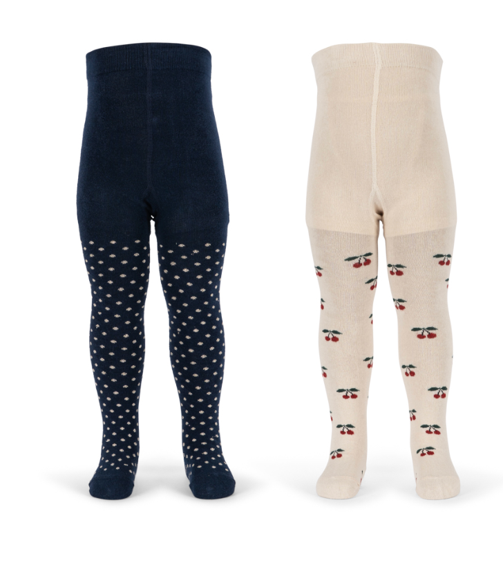 2pk Cherry/Dot Tight -Konges Slojd
