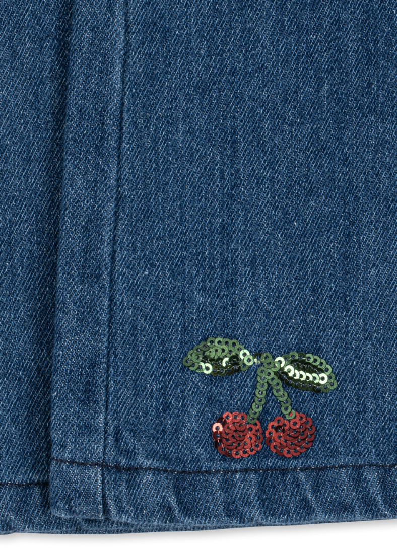 Elba Flare Jeans Cherry Sequin-Konges Slojd FW26