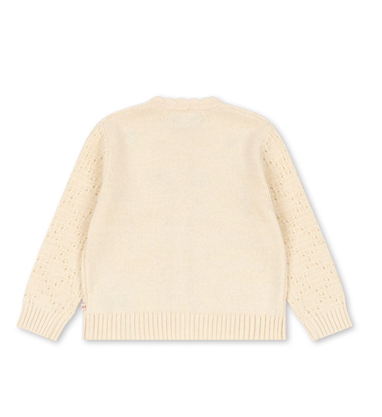 Cocolo Cherry Knit Cardigan-Konges Slojd FW26