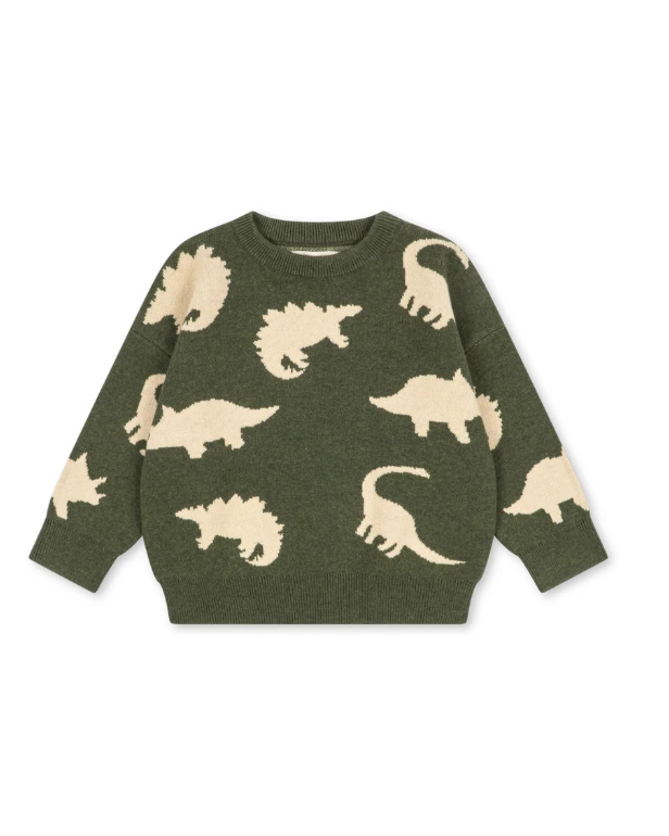 Lapis Dino Sweater-Konges Slojd FW26