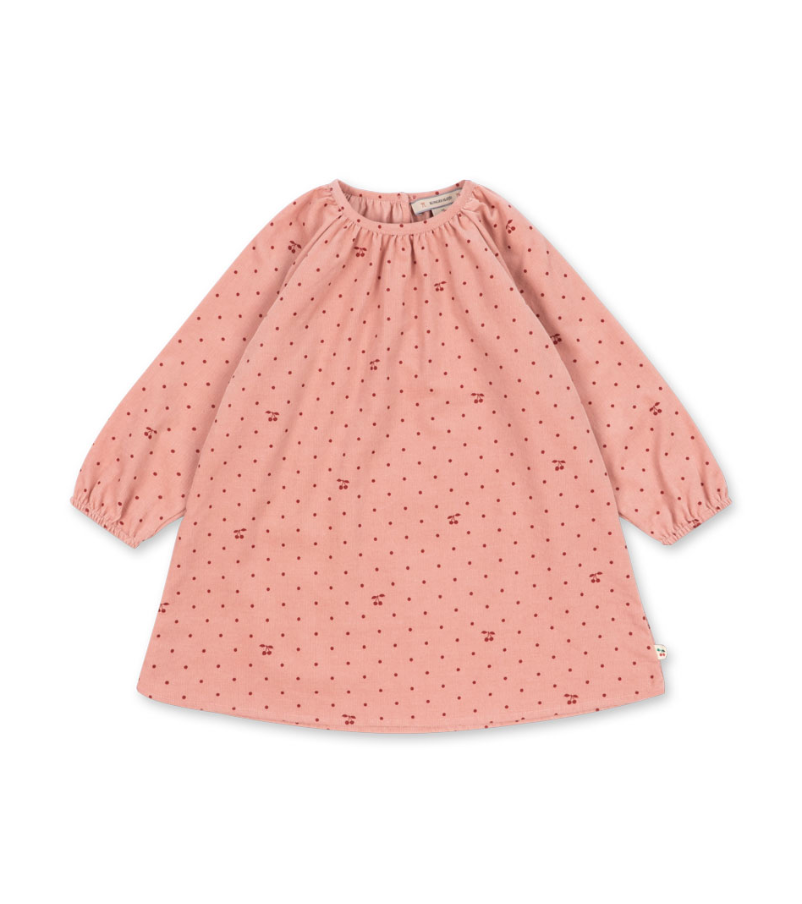 Marlo Cherry Dot Cord Dress-Konges Slojd FW26