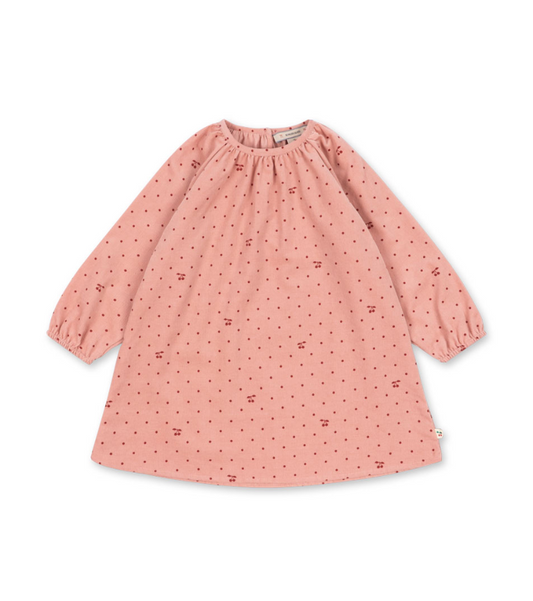 Marlo Cherry Dot Cord Dress-Konges Slojd FW26