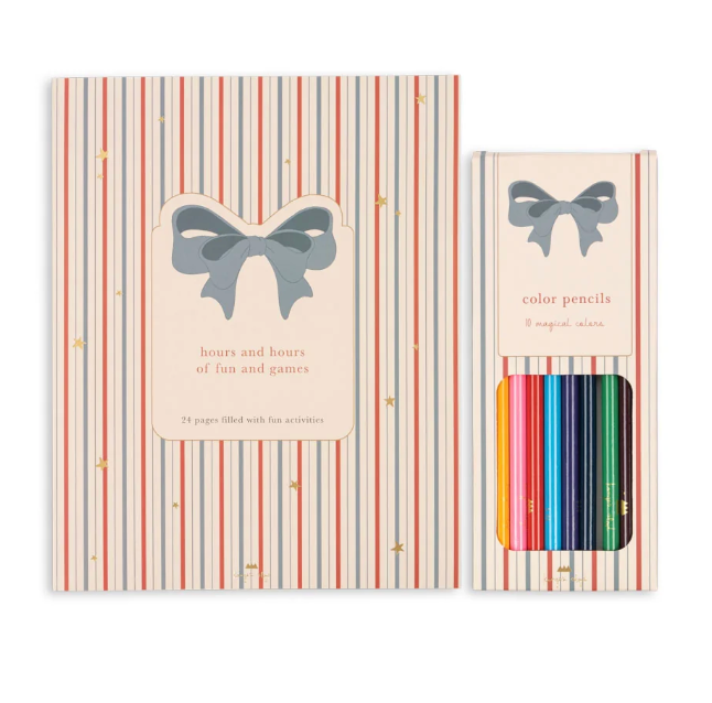 Activity Book w Color Pencils-Konges Slojd