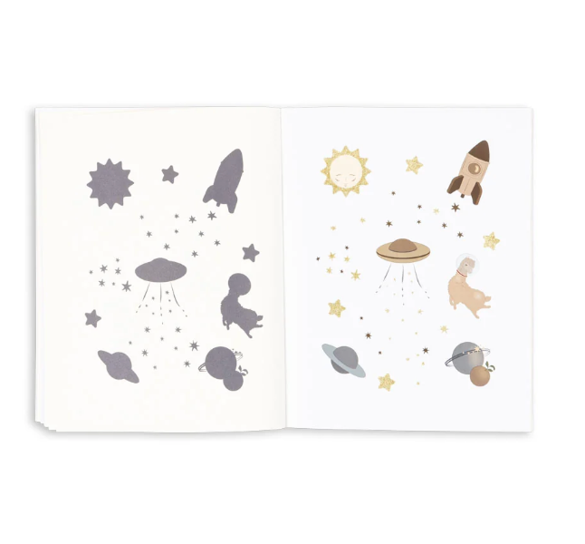 Activity Book w Color Pencils-Konges Slojd
