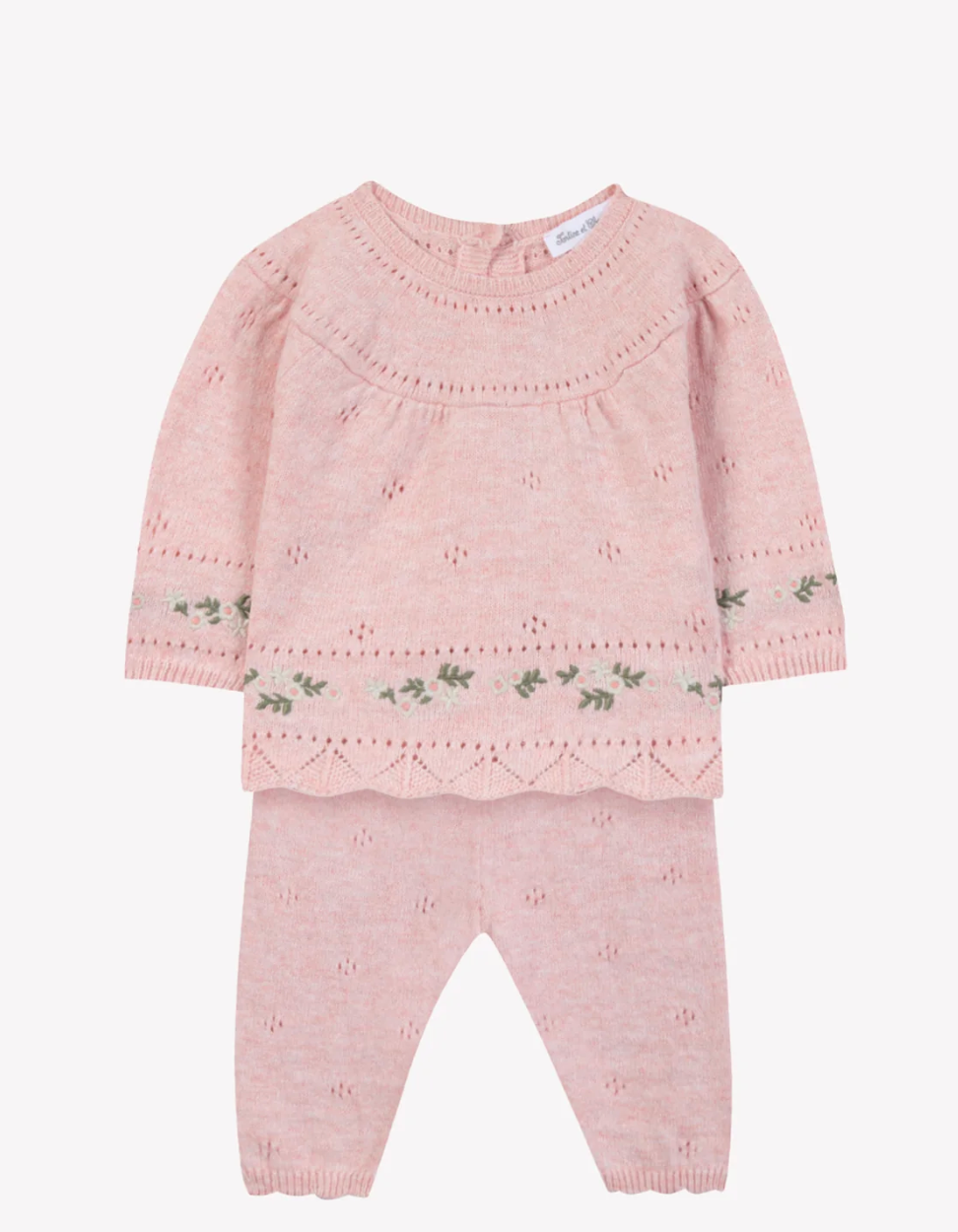 2pc  Knit Set-Tartine et Chocolat FW26