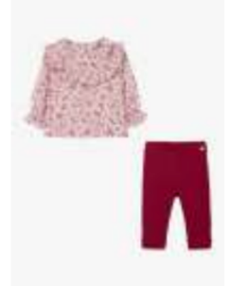 2PC Berry Top/Legging-Tartine et Chocolat FW26