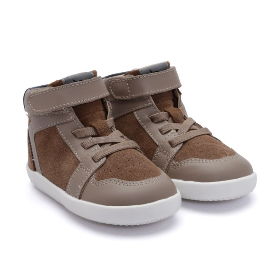 Jump Ground Taupe Sneakers - Old Soles