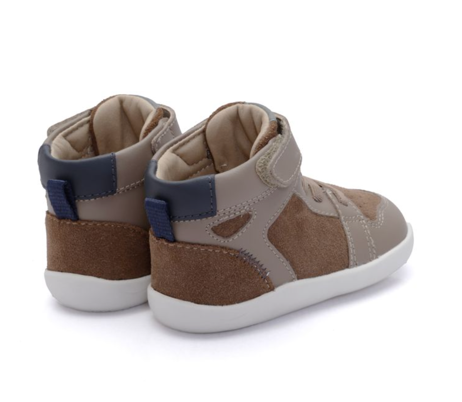 Jump Ground Taupe Sneakers - Old Soles