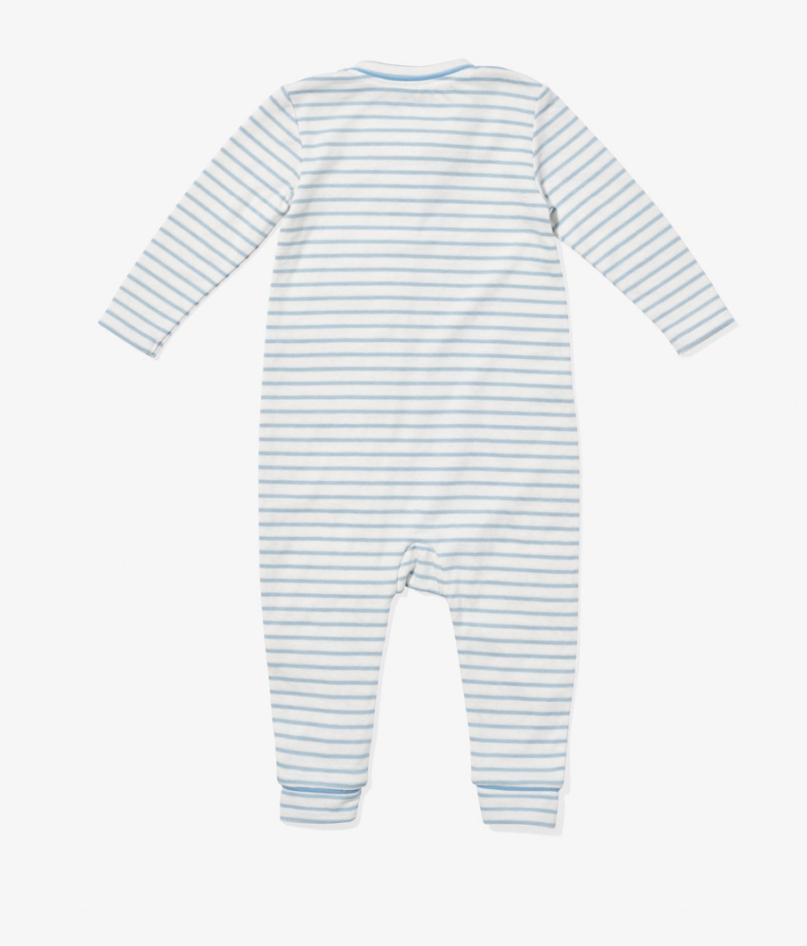 Ziggy Romper Striped- Oso & Me