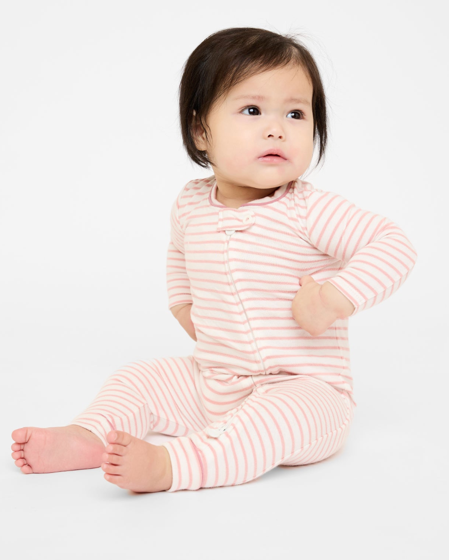 Ziggy Romper Striped- Oso & Me
