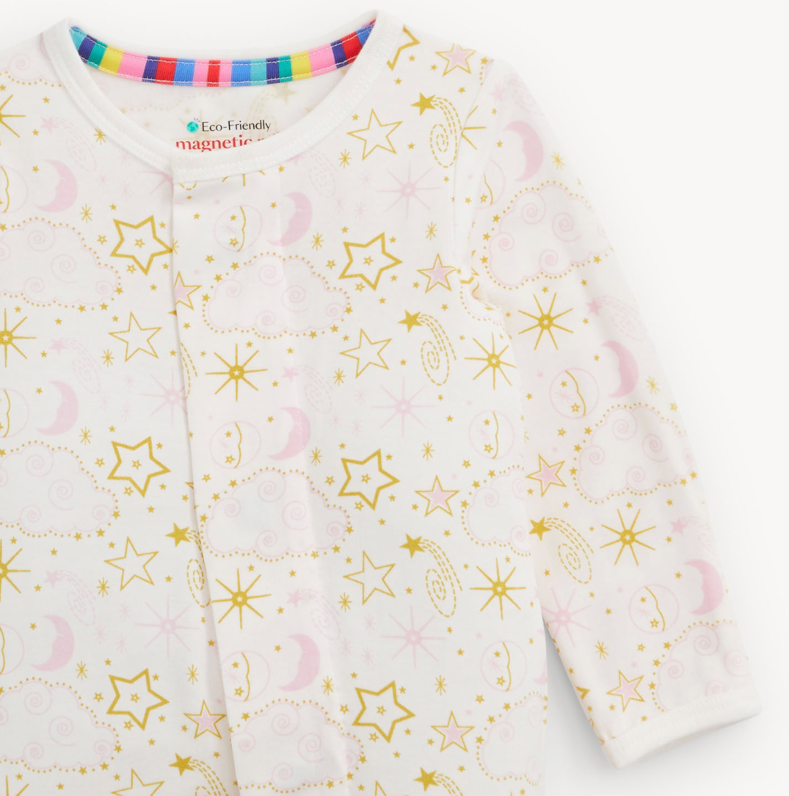 Pink Star Signs Modal Magnetic Footie - Magnetic Me FW26