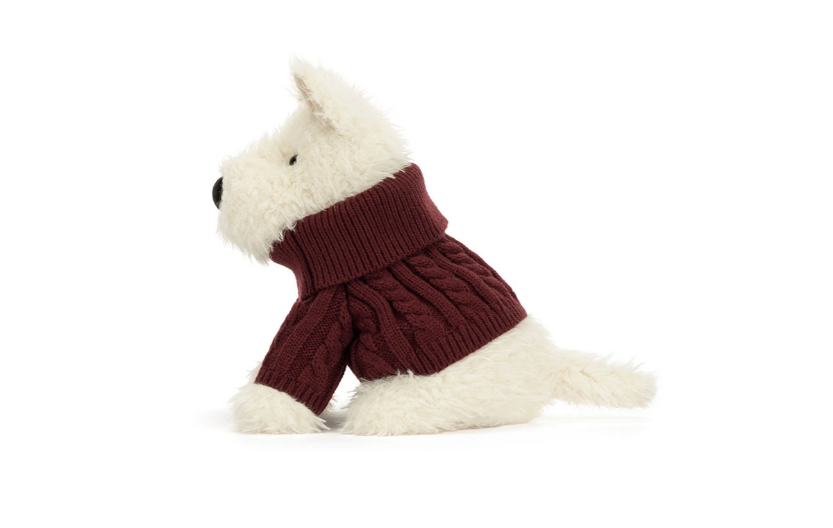 Munro Scottie Dog Winter Jumper - Jellycat