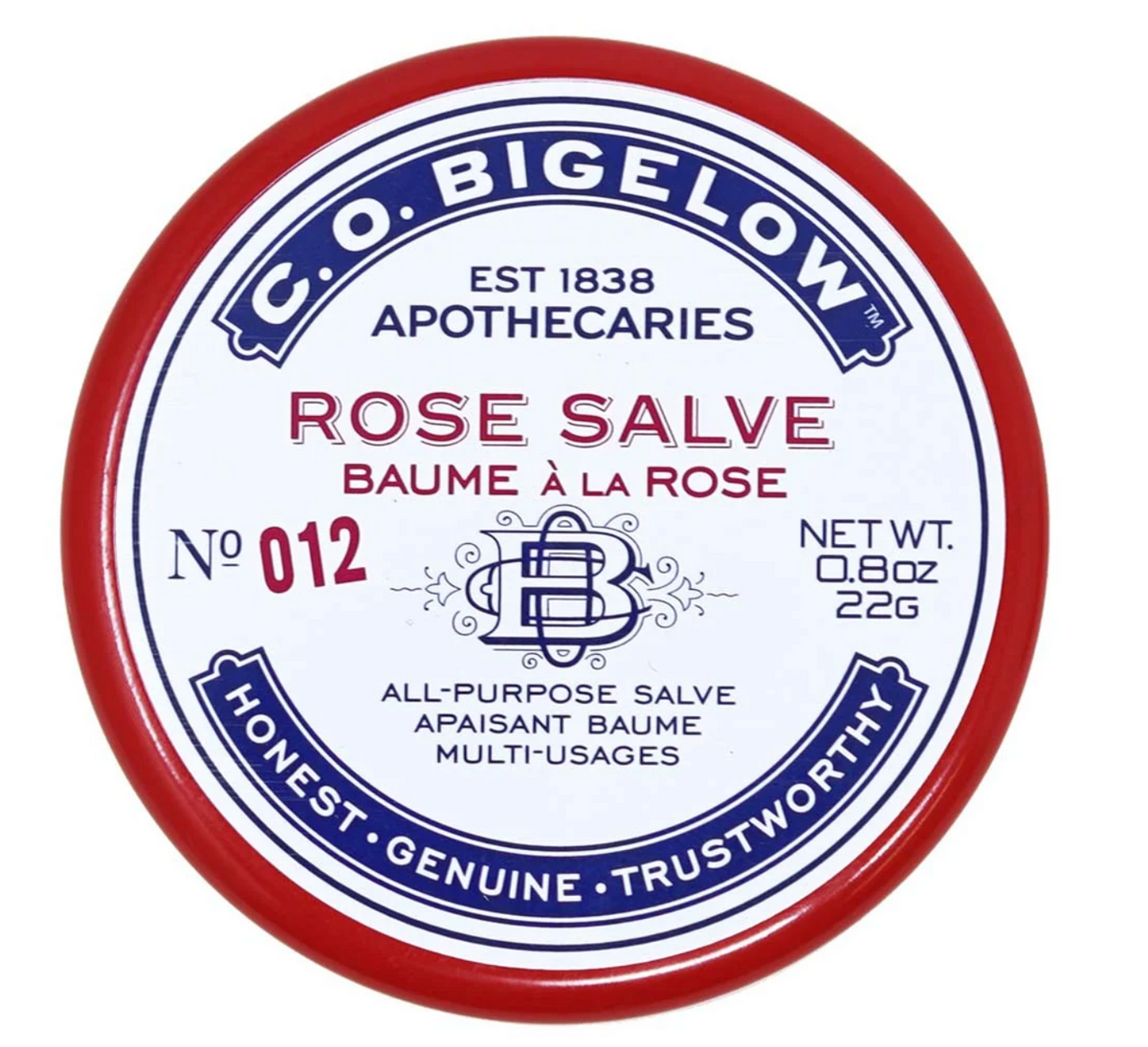 C.O. Bigelow Rose All-Purpose Salve