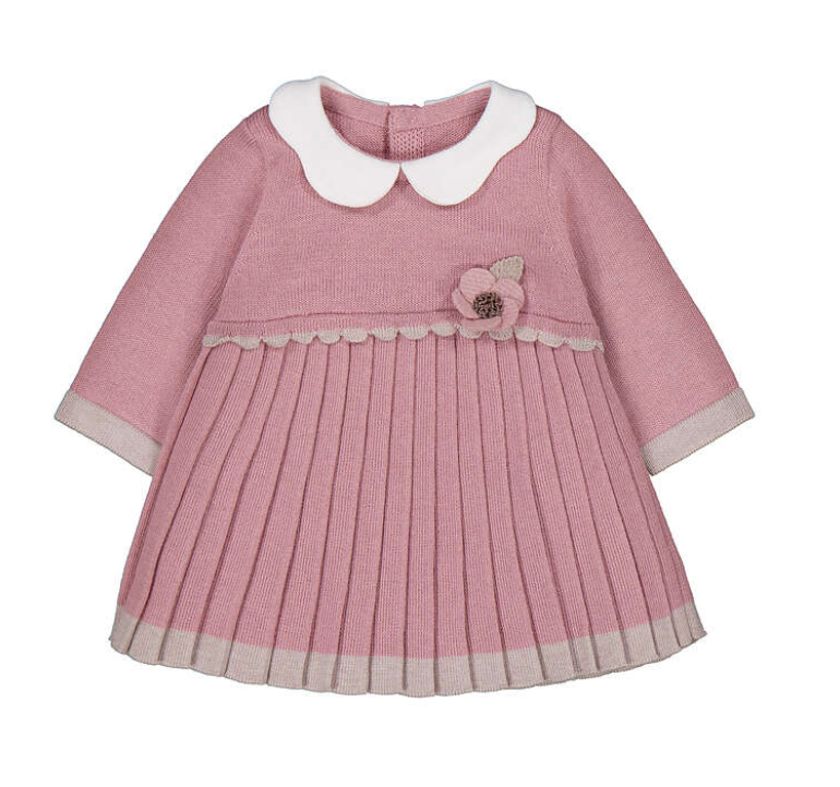 Knit Pleated Dress- Mayoral FW26