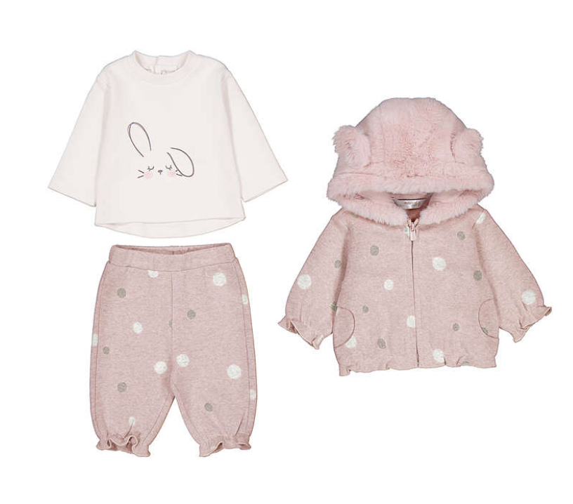 3pc Bunny Track Set- Mayoral FW26