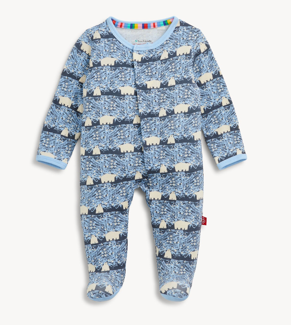 Borealis Bears Modal Footie - Magnetic Me FW26