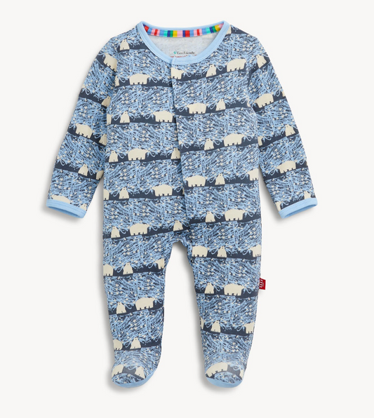 Borealis Bears Modal Footie - Magnetic Me FW26