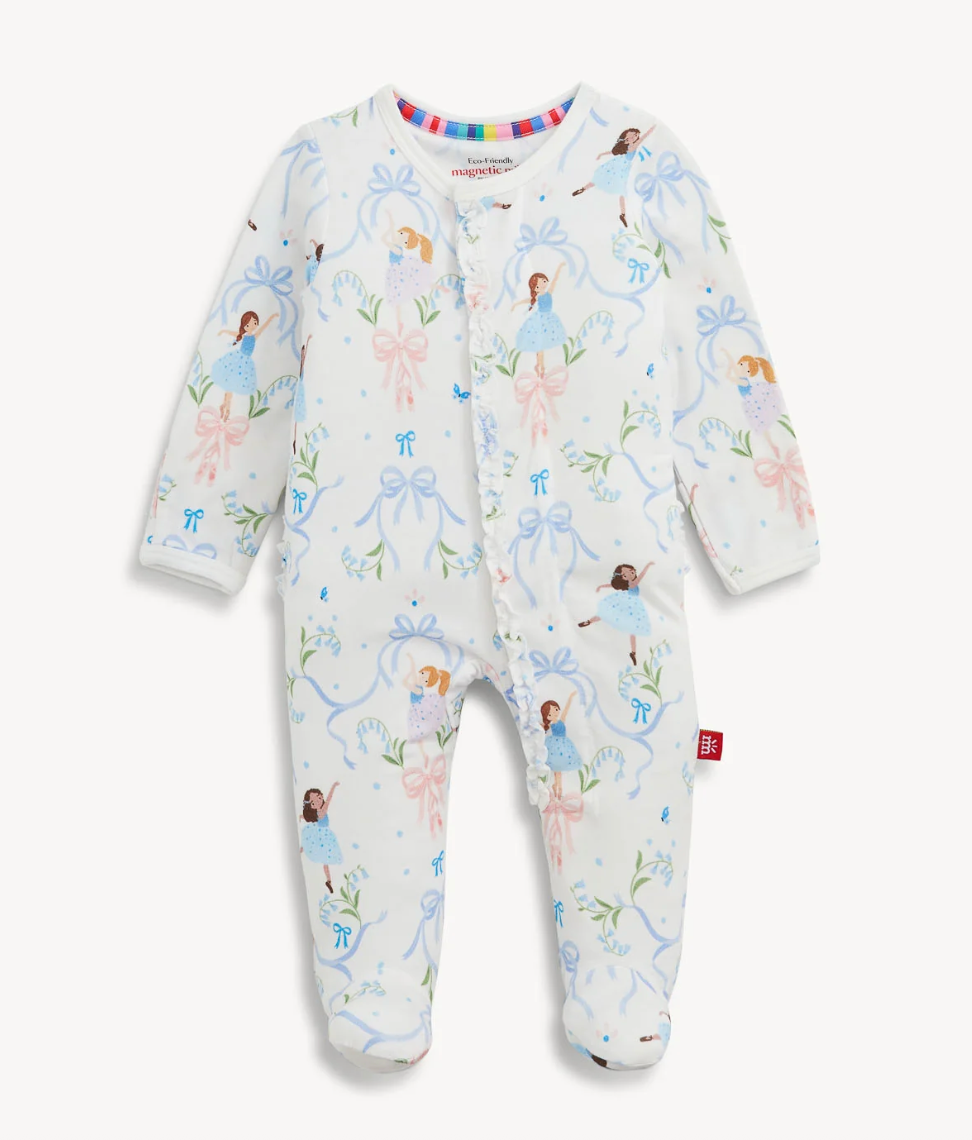 It Takes Tutu Modal Ruffle Footie - Magnetic Me FW26