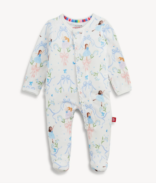 It Takes Tutu Modal Ruffle Footie - Magnetic Me FW26