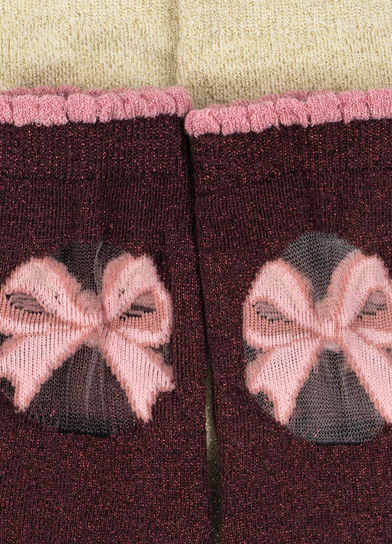 2pk Bow Sock -Konges Slojd