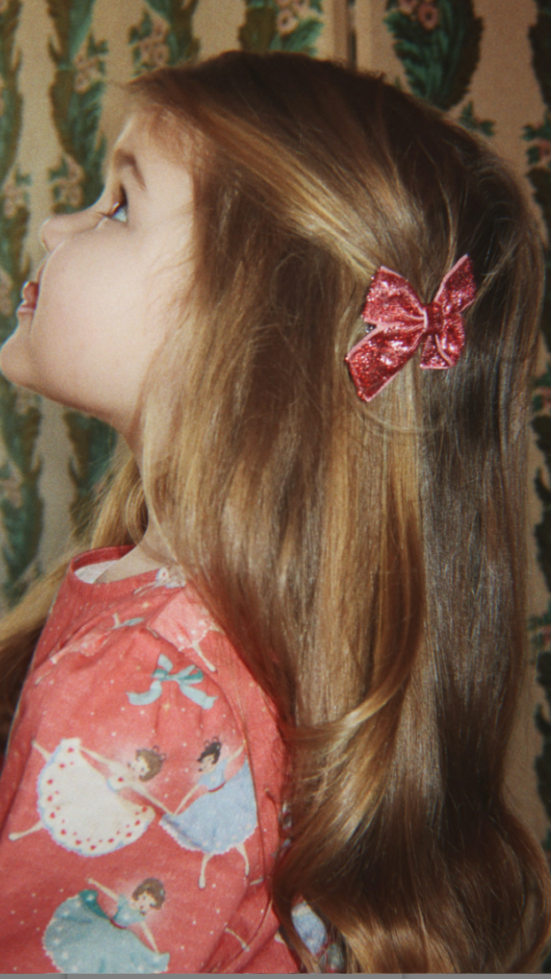 4pk Micki Bow Hair Clip-Konges Slojd