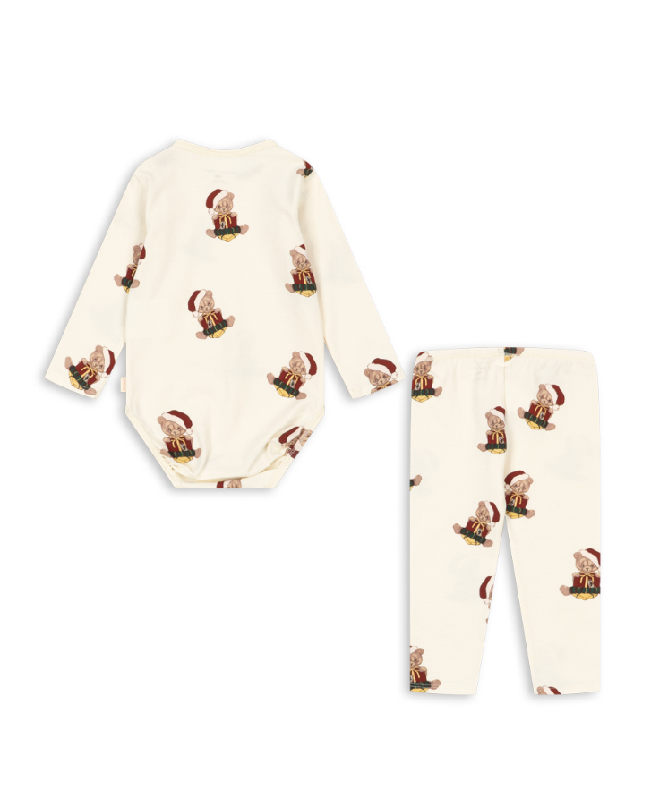 Teddy Basic Body/Legging Set-Konges Slojd FW26