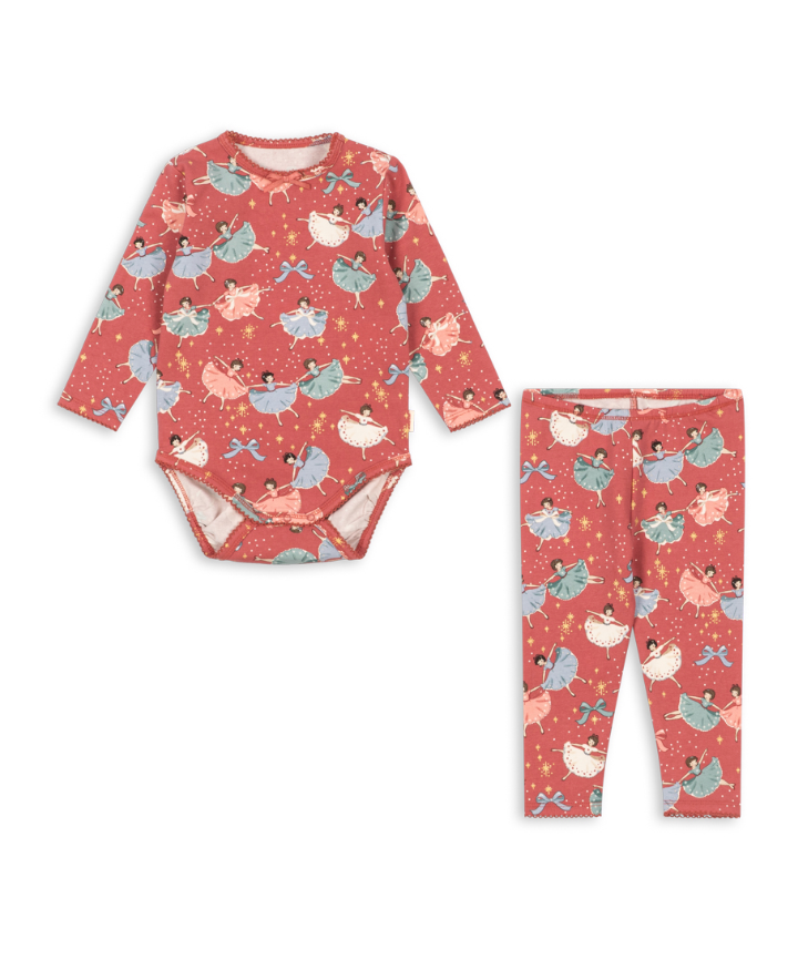 Ballerina Basic Body/Legging Set-Konges Slojd FW26