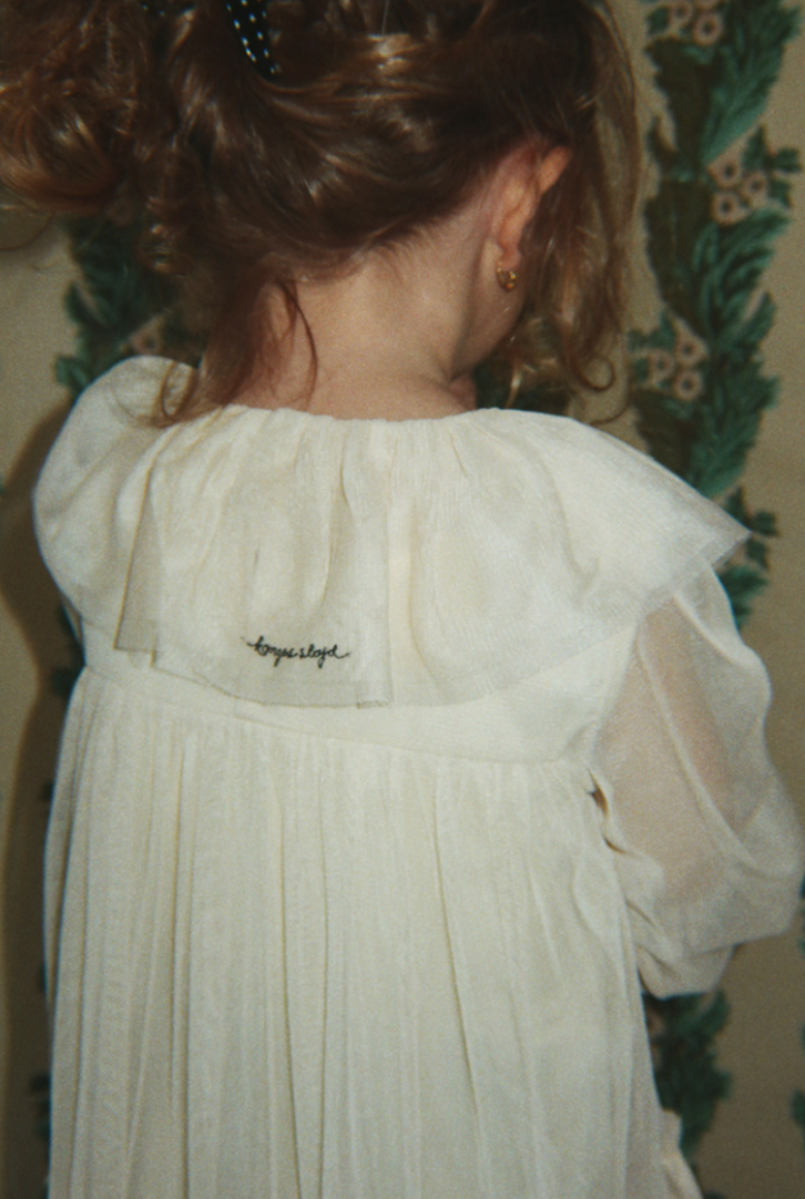 Bow Dress-Konges Slojd FW26