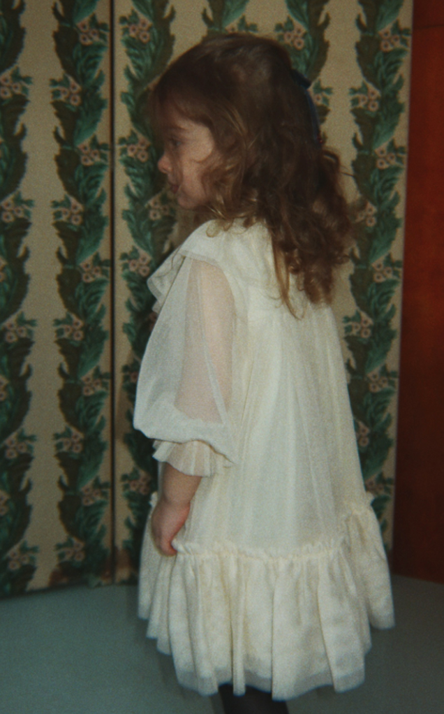 Bow Dress-Konges Slojd FW26