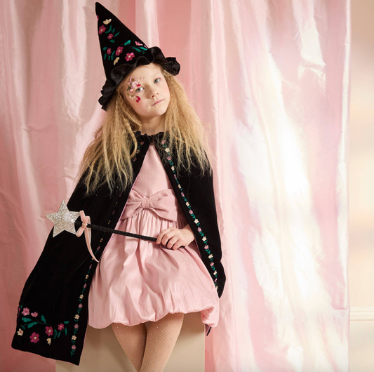 Embroidered Velvet Witch Costume - Meri Meri