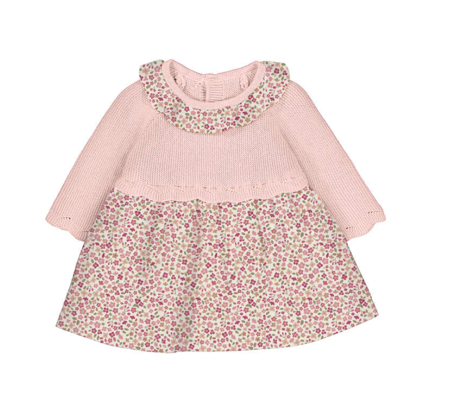 Floral Knit Dress- Mayoral FW26
