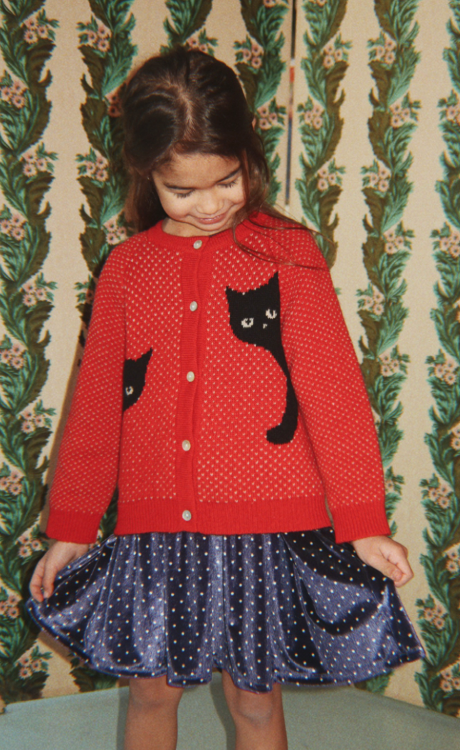 Ditzy Dot Dress-Konges Slojd FW26