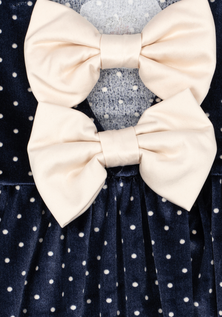 Ditzy Dot Dress-Konges Slojd FW26