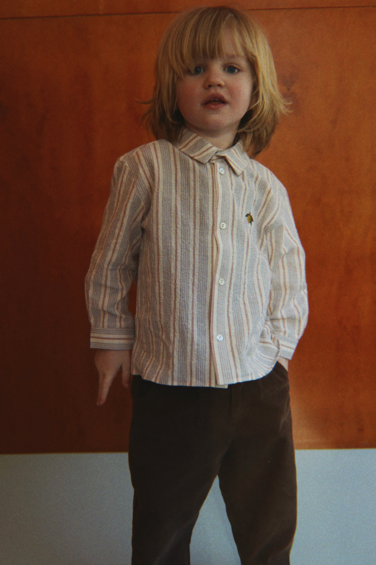 Elliot LS Striped Shirt-Konges Slojd FW26