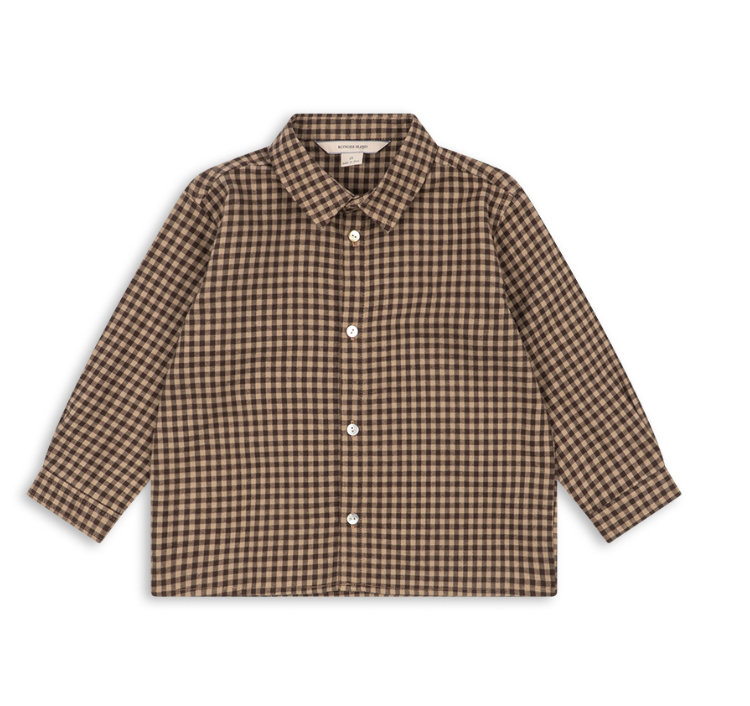 Foret Check Shirt-Konges Slojd FW26