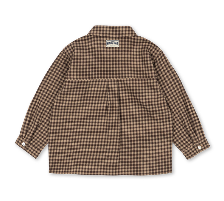 Foret Check Shirt-Konges Slojd FW26
