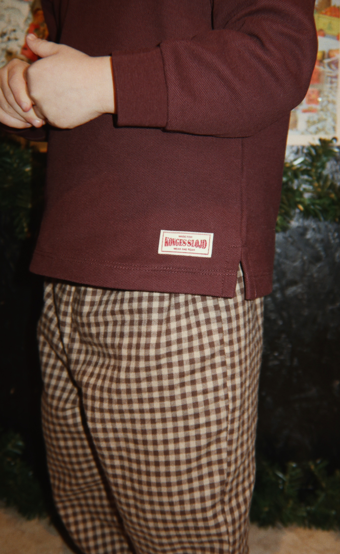 Foret Check Pant-Konges Slojd FW26