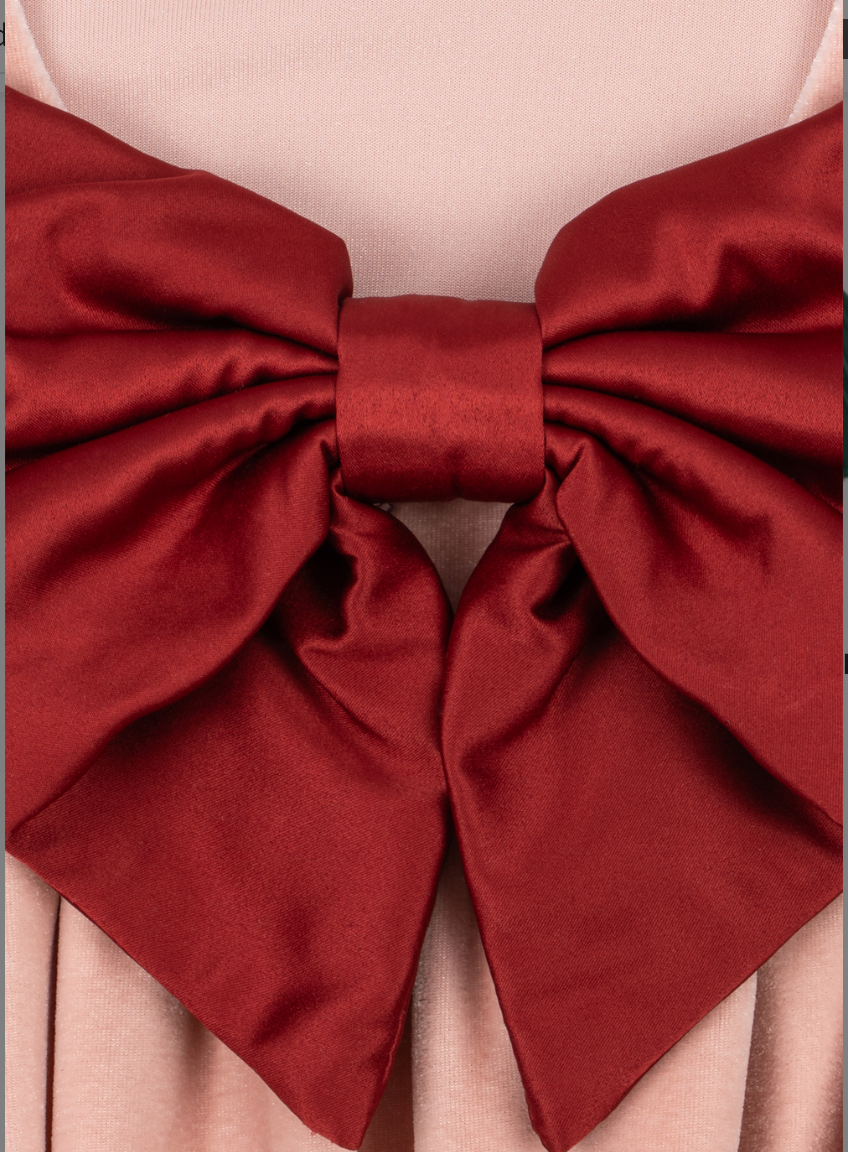 Gia Bow Dress-Konges Slojd FW26